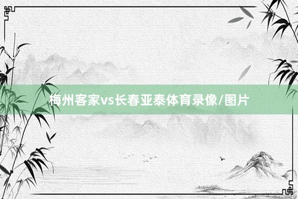 梅州客家vs长春亚泰体育录像/图片