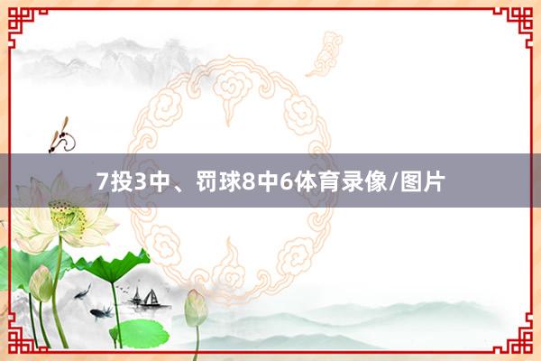 7投3中、罚球8中6体育录像/图片