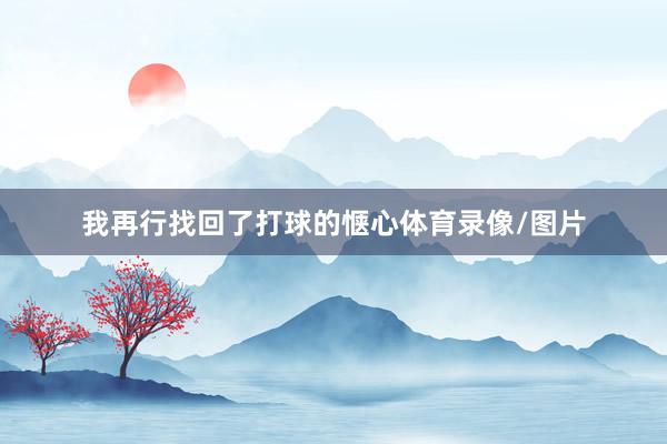 我再行找回了打球的惬心体育录像/图片